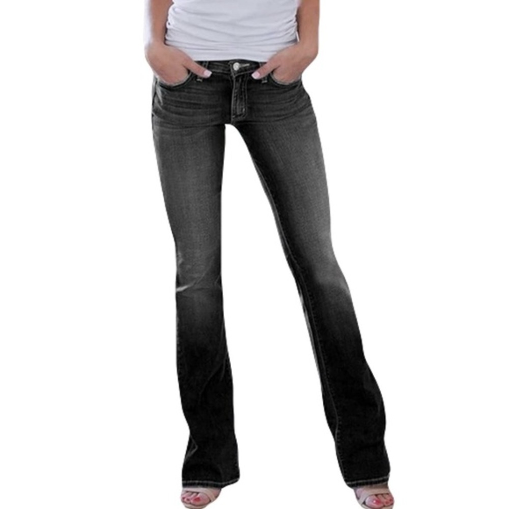 White House Black Market Trouser Leg Jeans